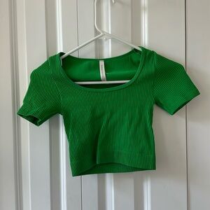 Green Aritzia top
